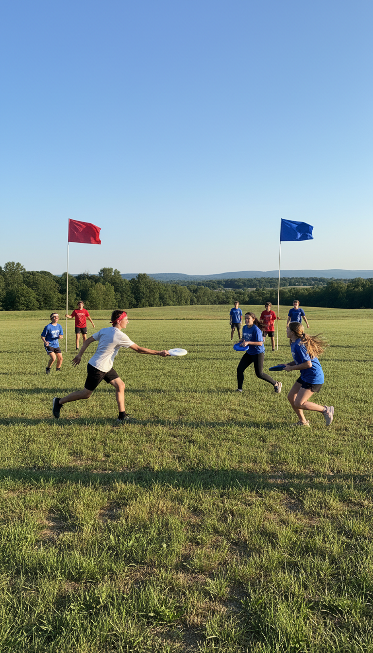 Capture the Flag (Ultimate Frisbee Style)