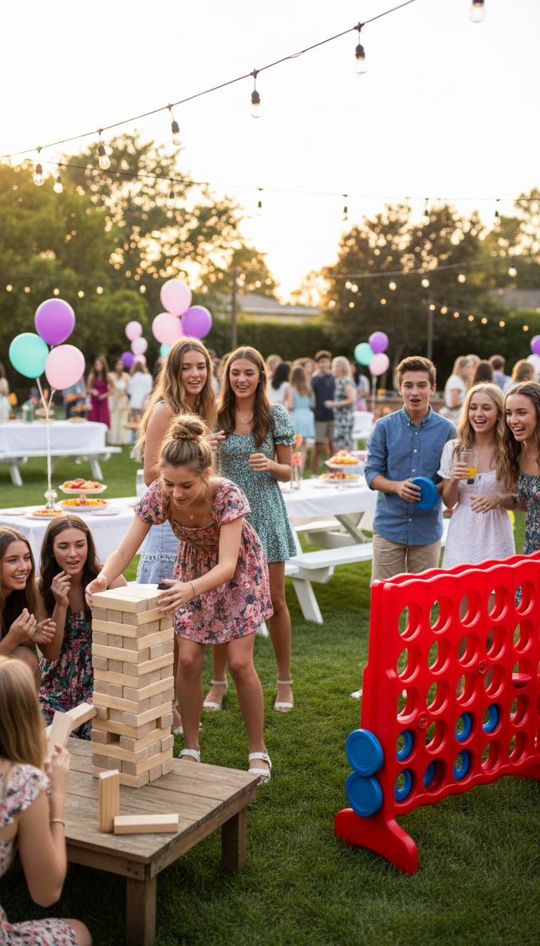 Giant Jenga & Connect Four