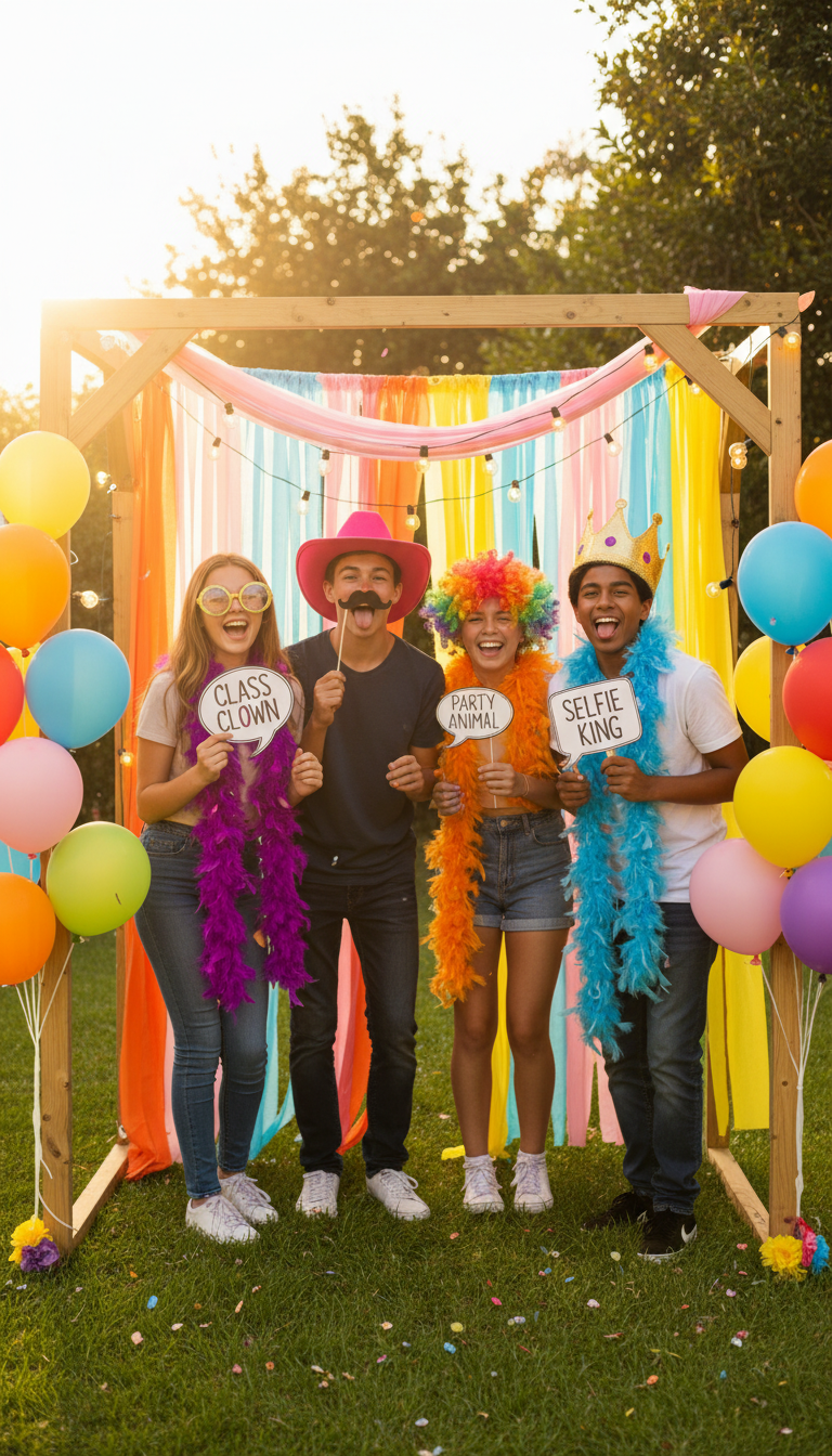 Outdoor Photo Booth Challenge