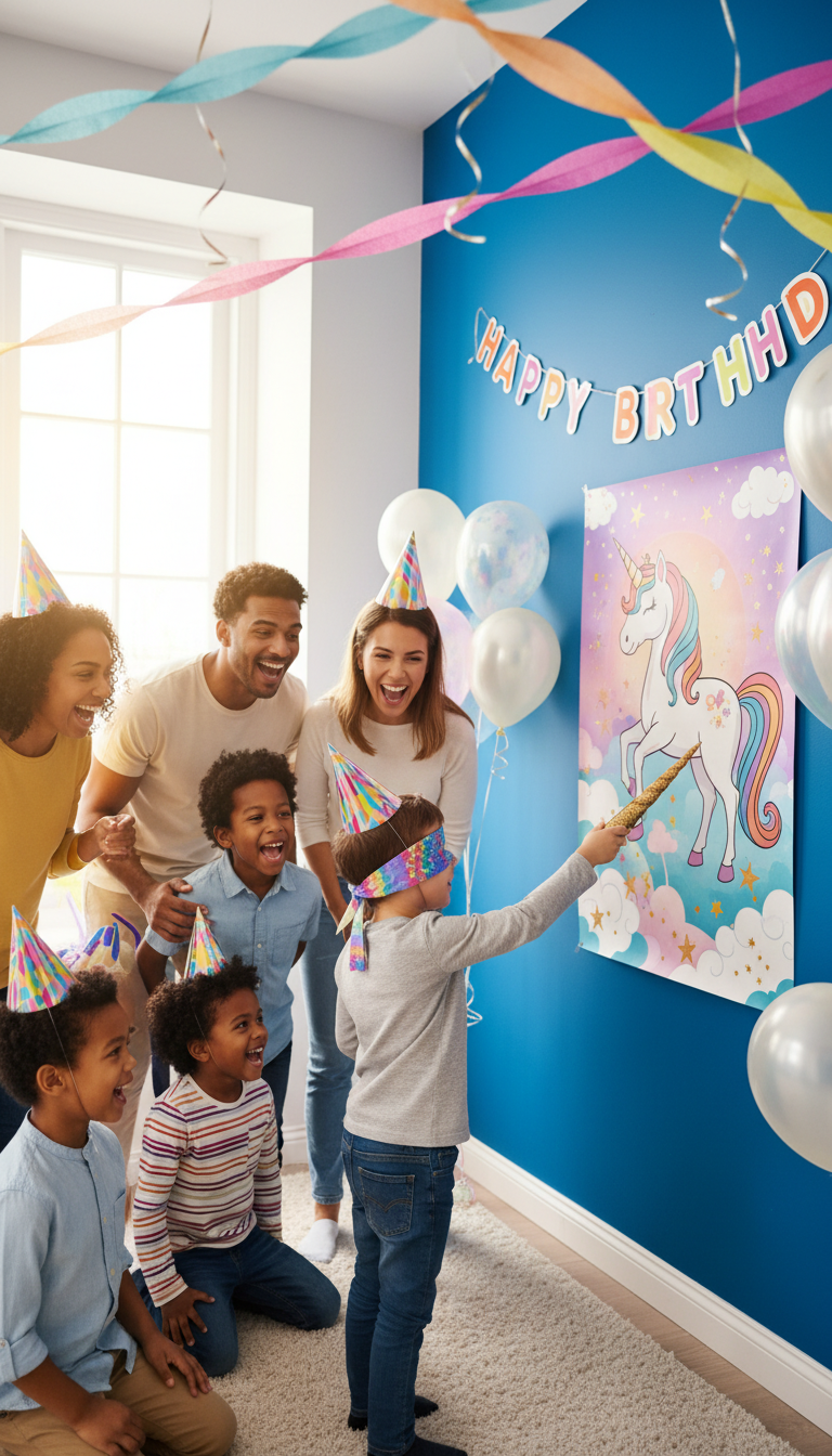 Pin the Smile (or Horn!)