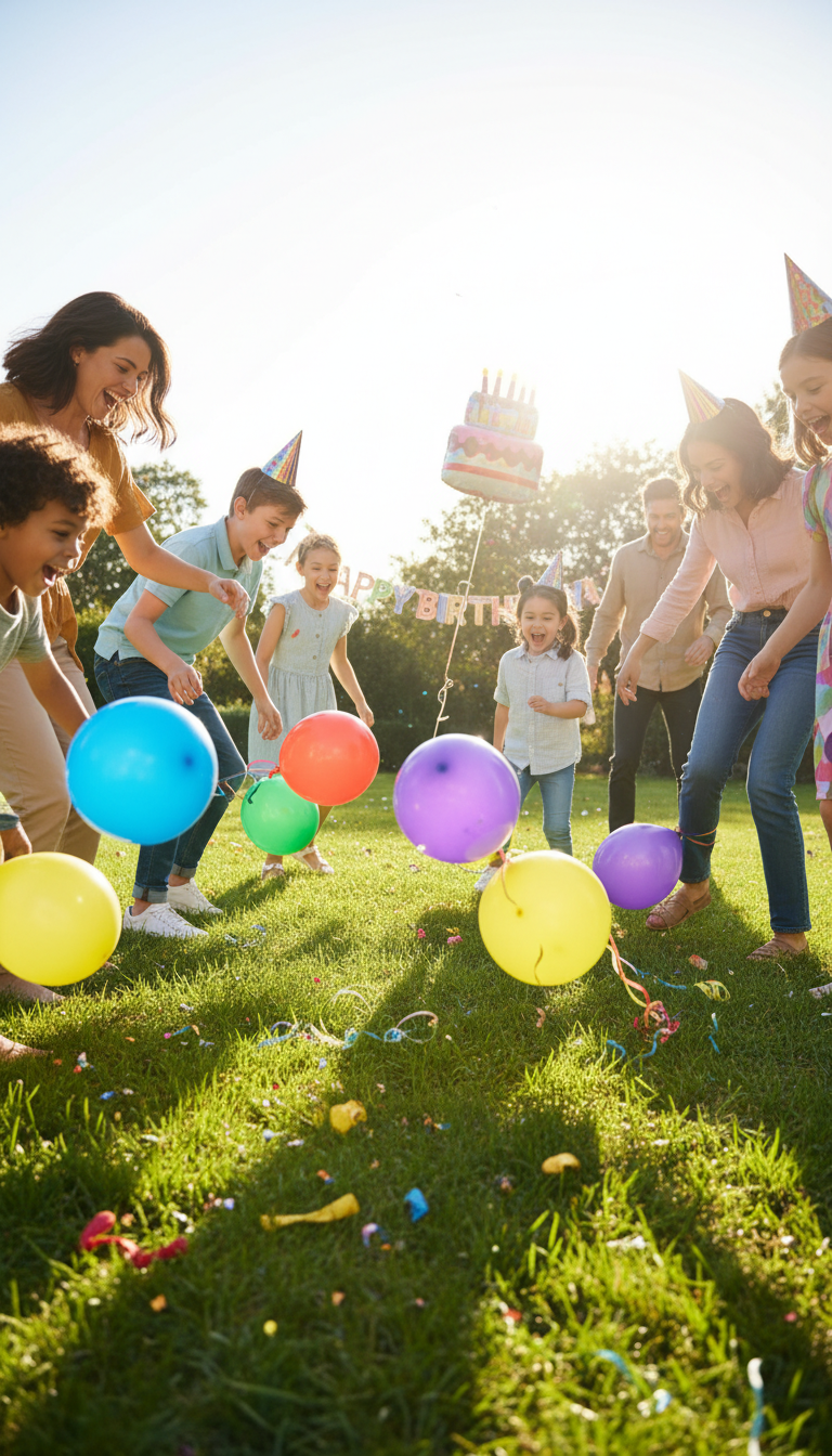 Bursting with Laughter: Balloon Stomp