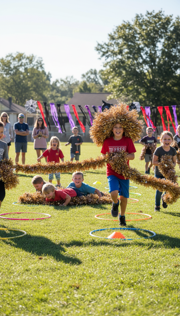Cousin Itt's Hair-Raising Relay Race