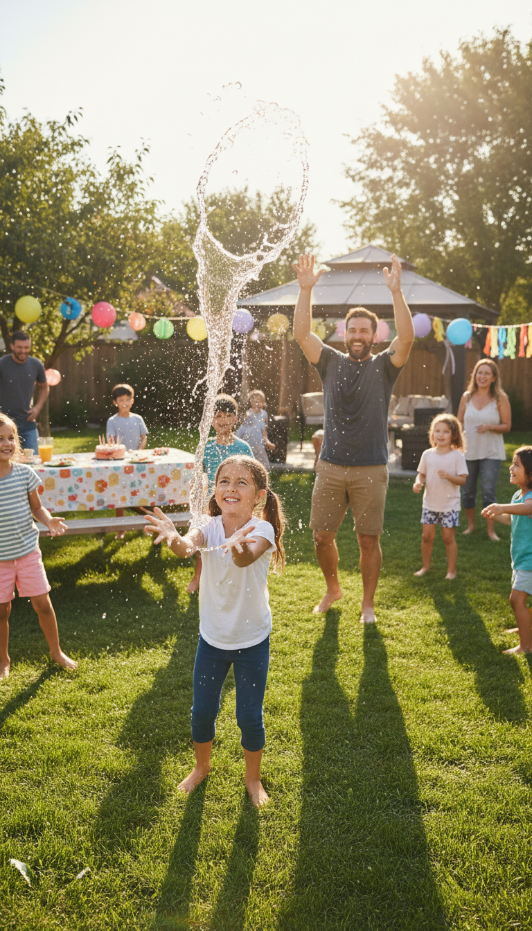 Water Balloon Toss Challenge (Outdoor Fun)