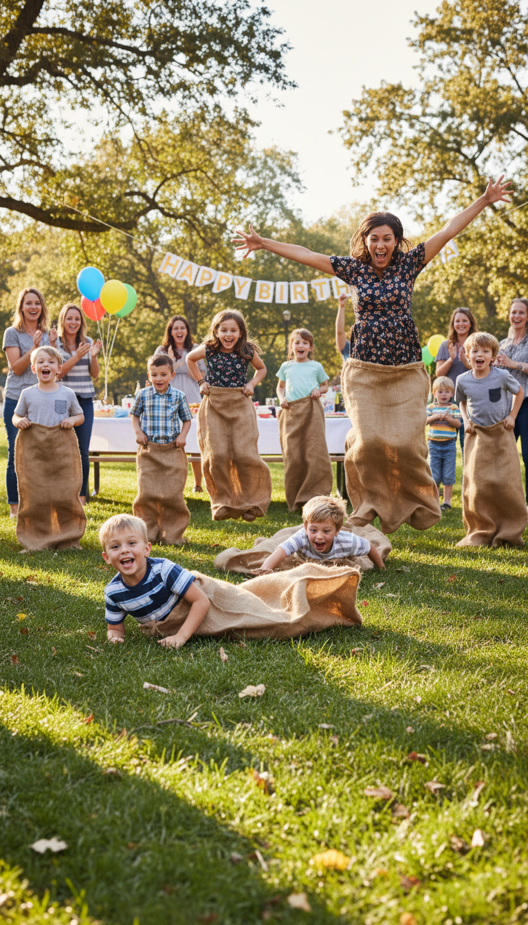 Sack Race Extravaganza
