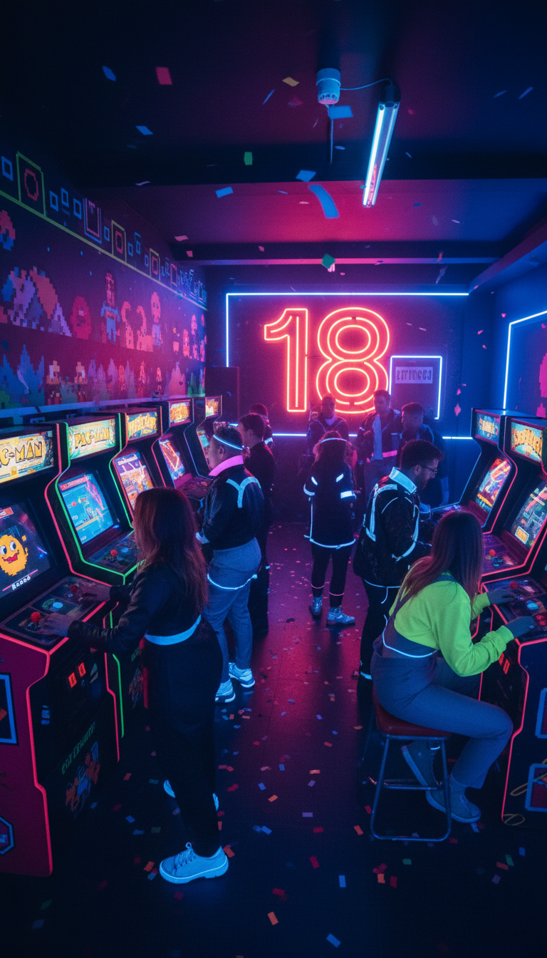 Retro Arcade Night