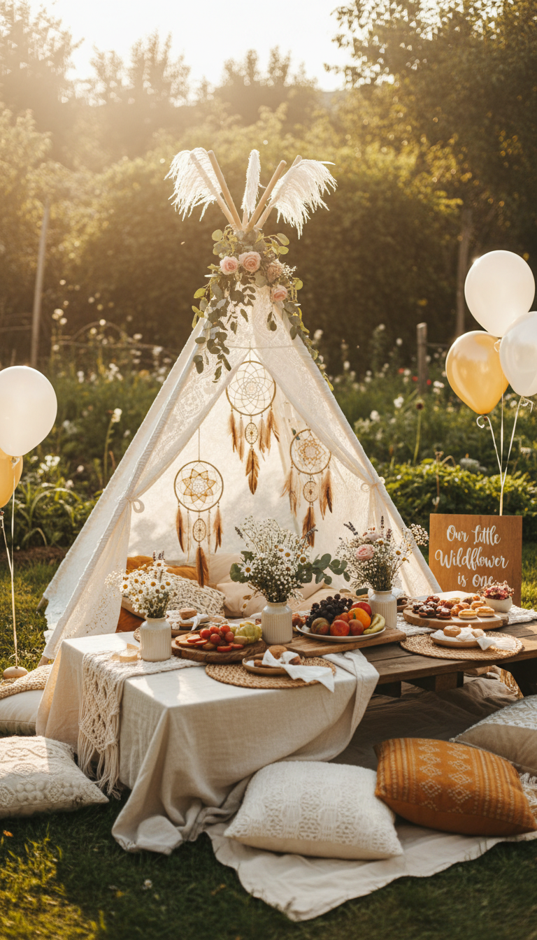 Boho Chic Garden Party