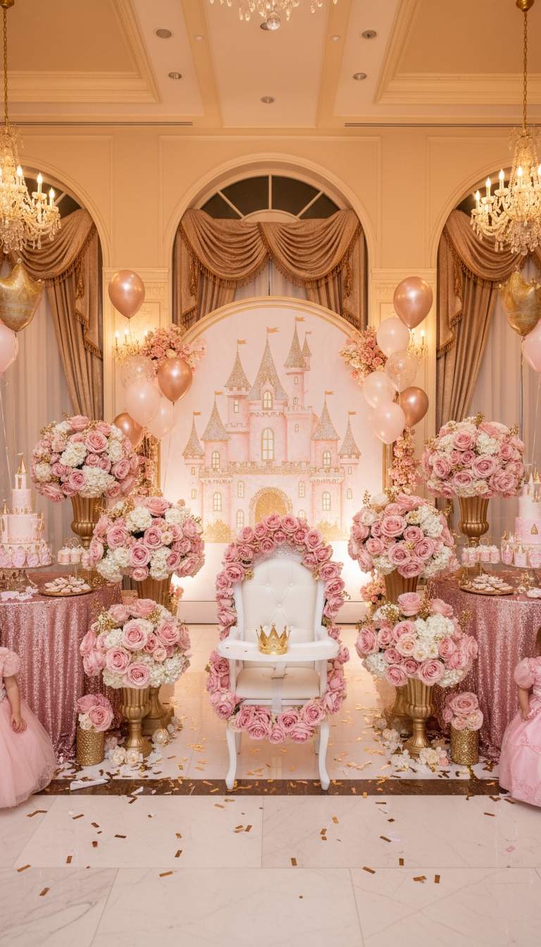 Pink Princess Royal Ball