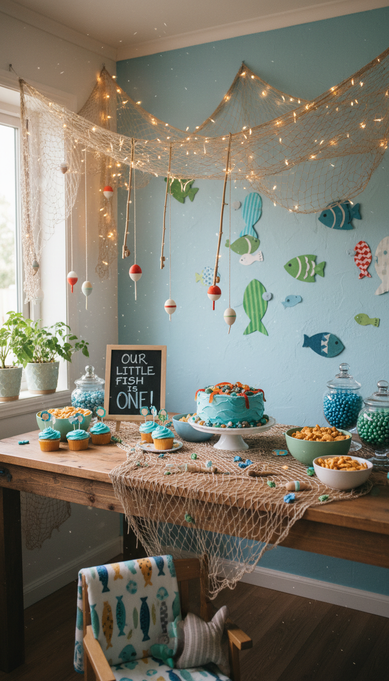 Gone Fishing: Our Little Angler Turns One!