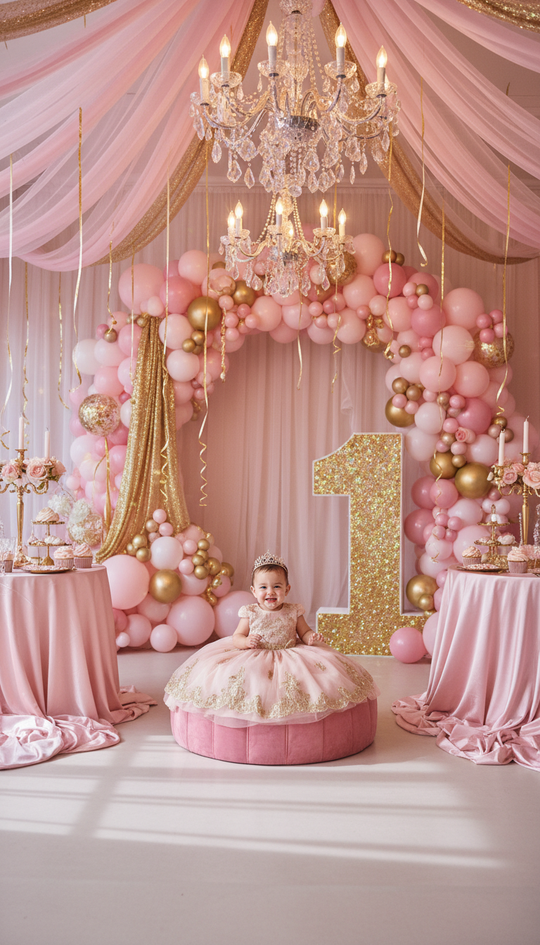 Pink & Gold Princess Palace
