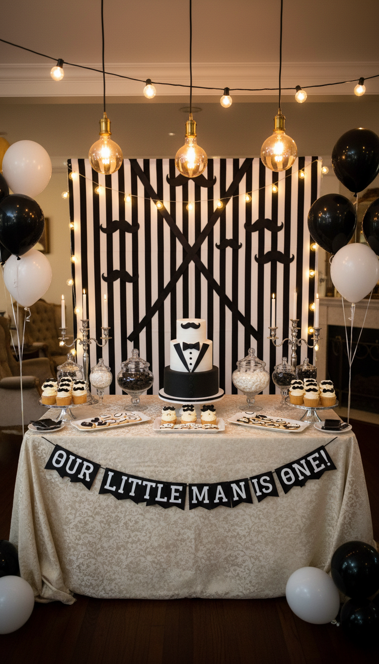 Little Man Mustache Bash