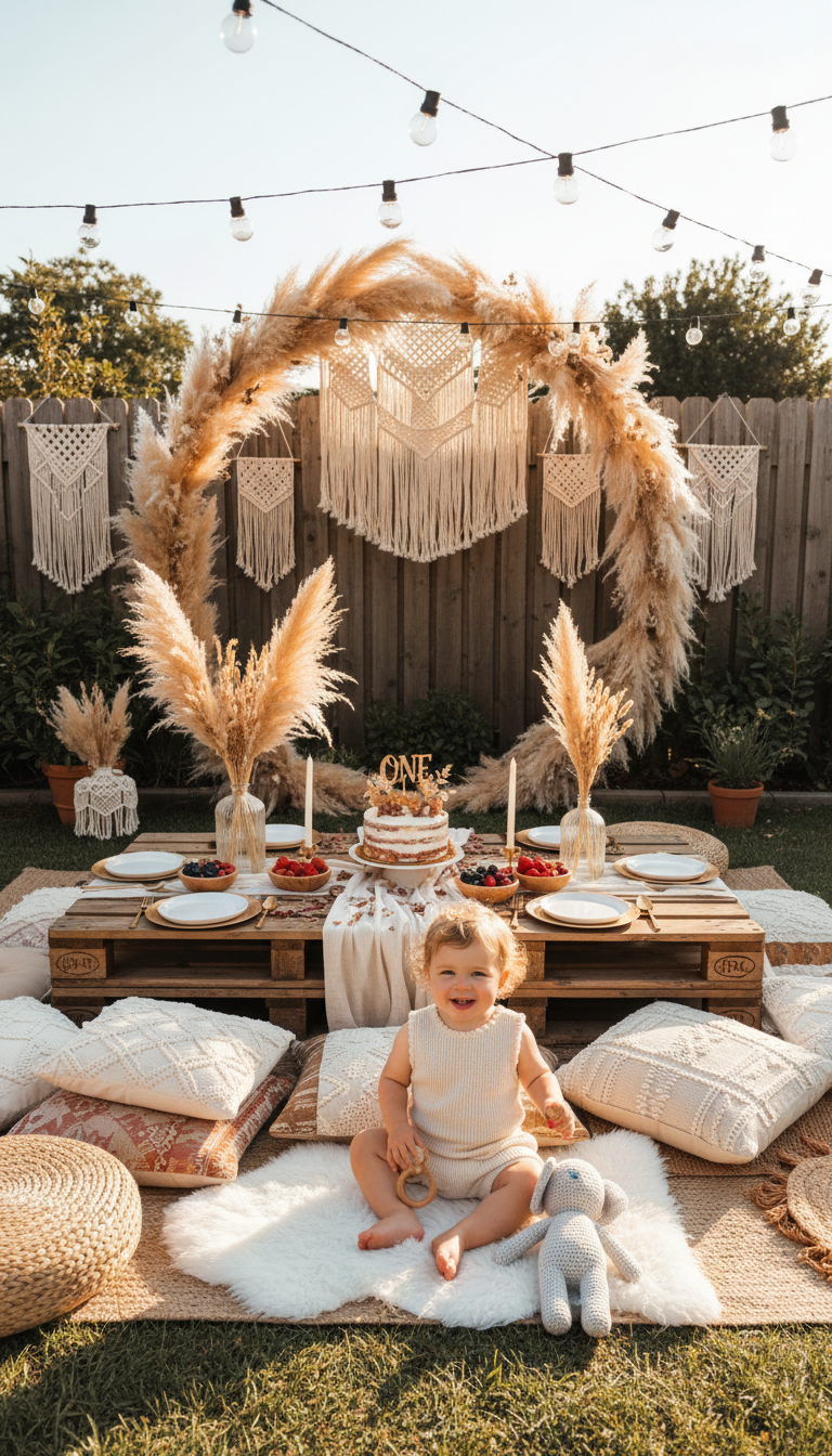 Boho Chic Backyard Bash