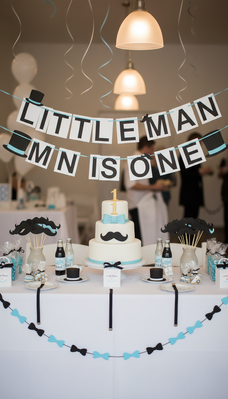 Little Man (Mustaches & Bowties)
