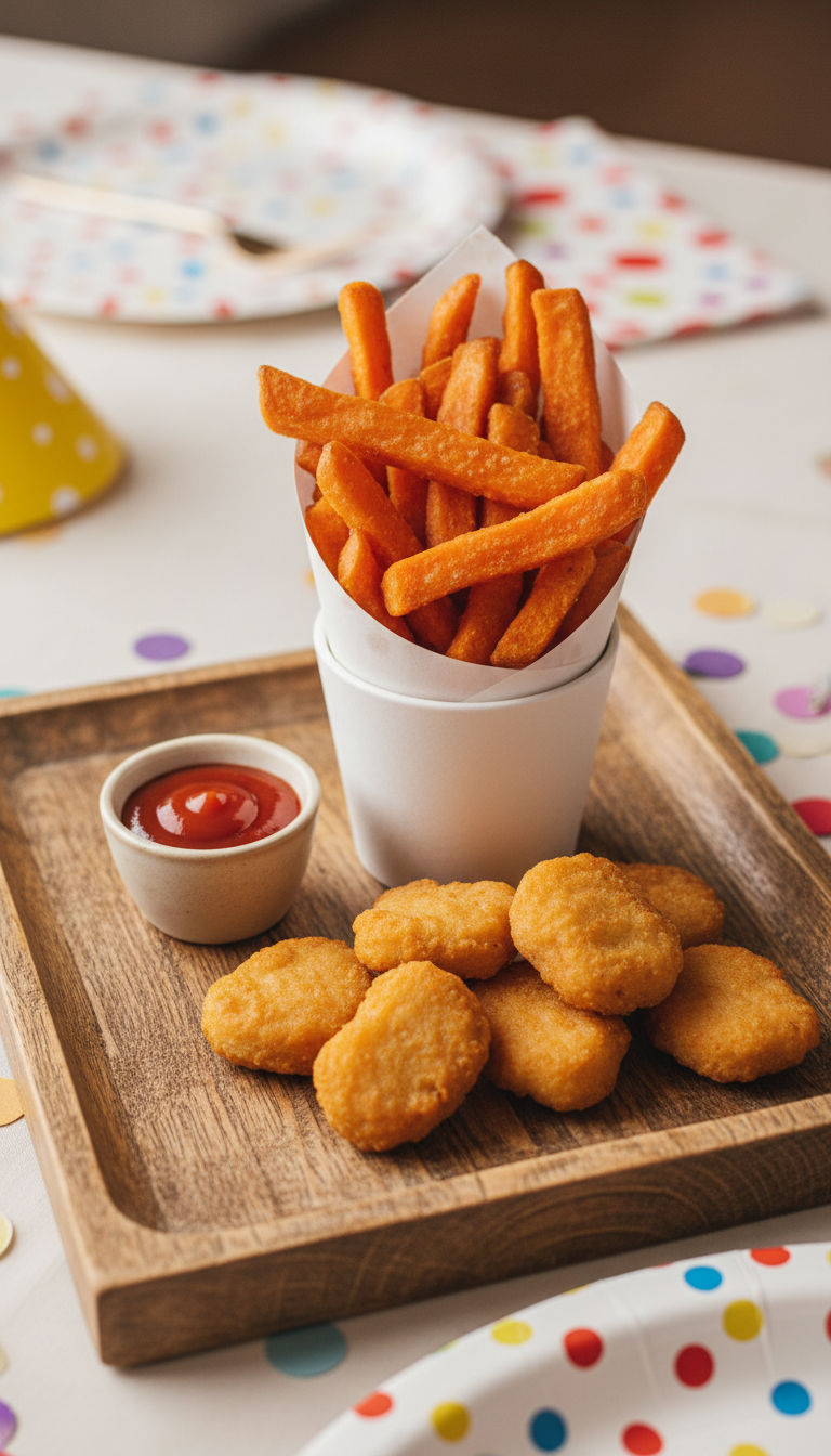 Mini Chicken & Sweet Potato Fries
