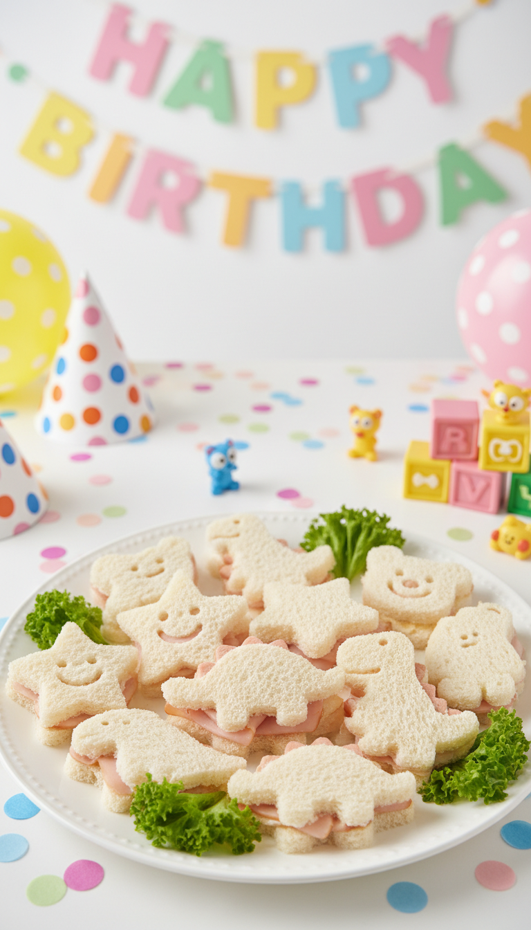 Animal-Shaped Sandwiches