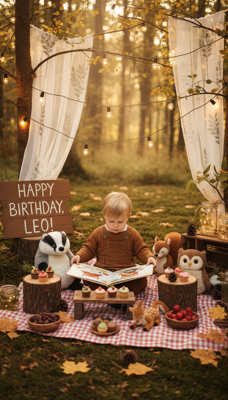 Woodland Creatures Picnic