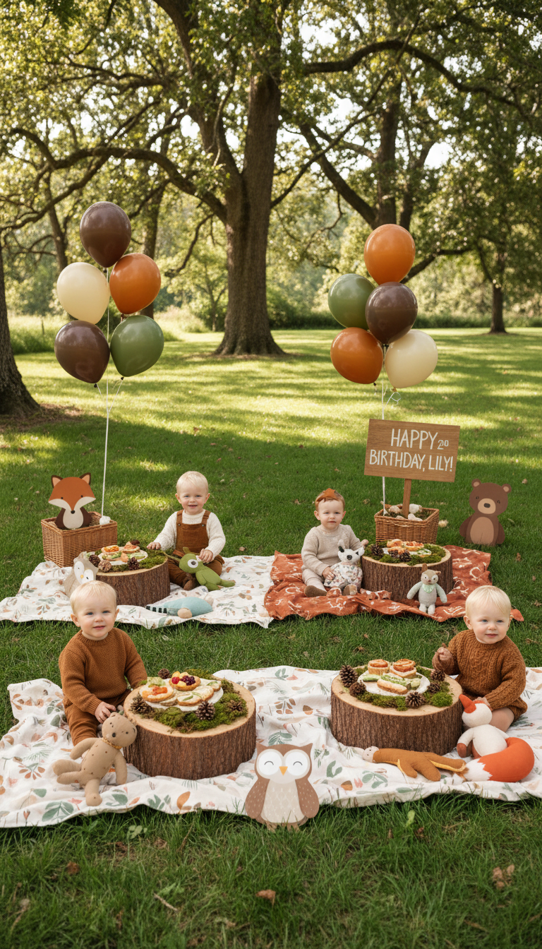 Woodland Creatures Picnic