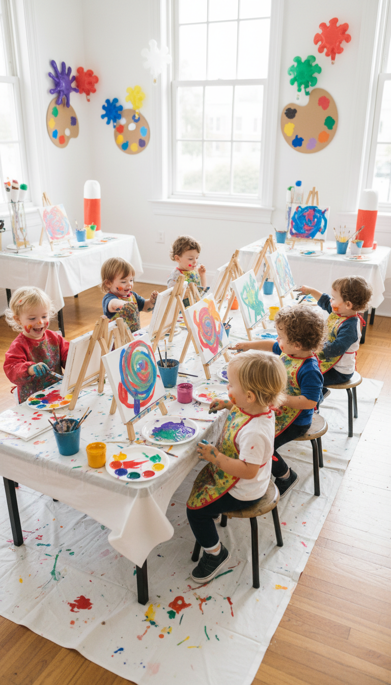 Little Artist Paint Party