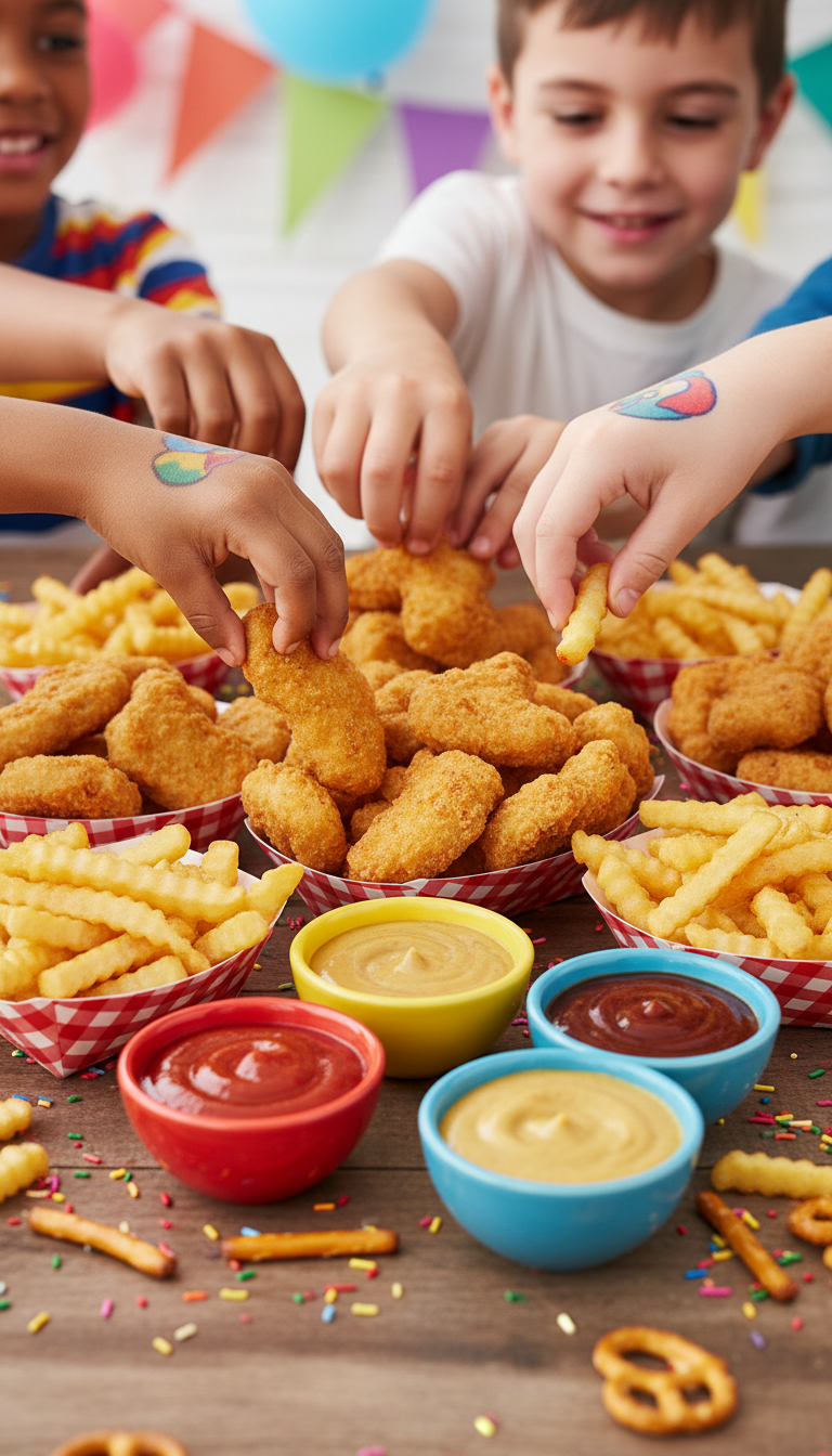 Chicken Nugget & Fries Bar