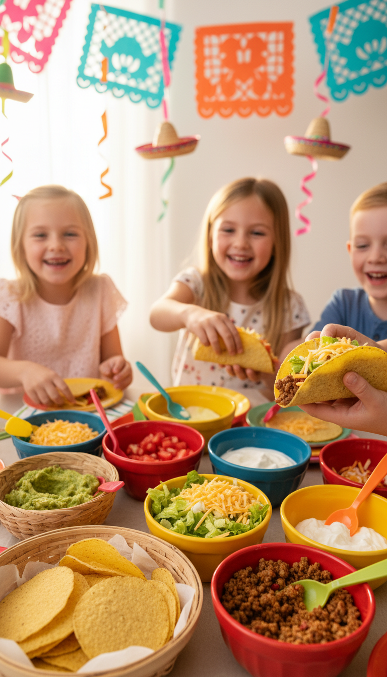 DIY Taco Bar for Kids