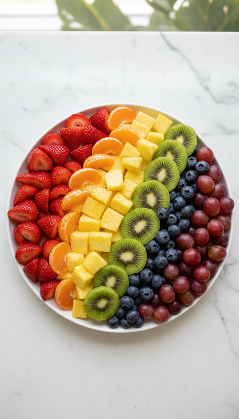 Rainbow Fruit Platter