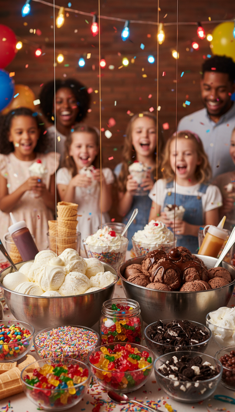 Build Your Own Sundae Bar