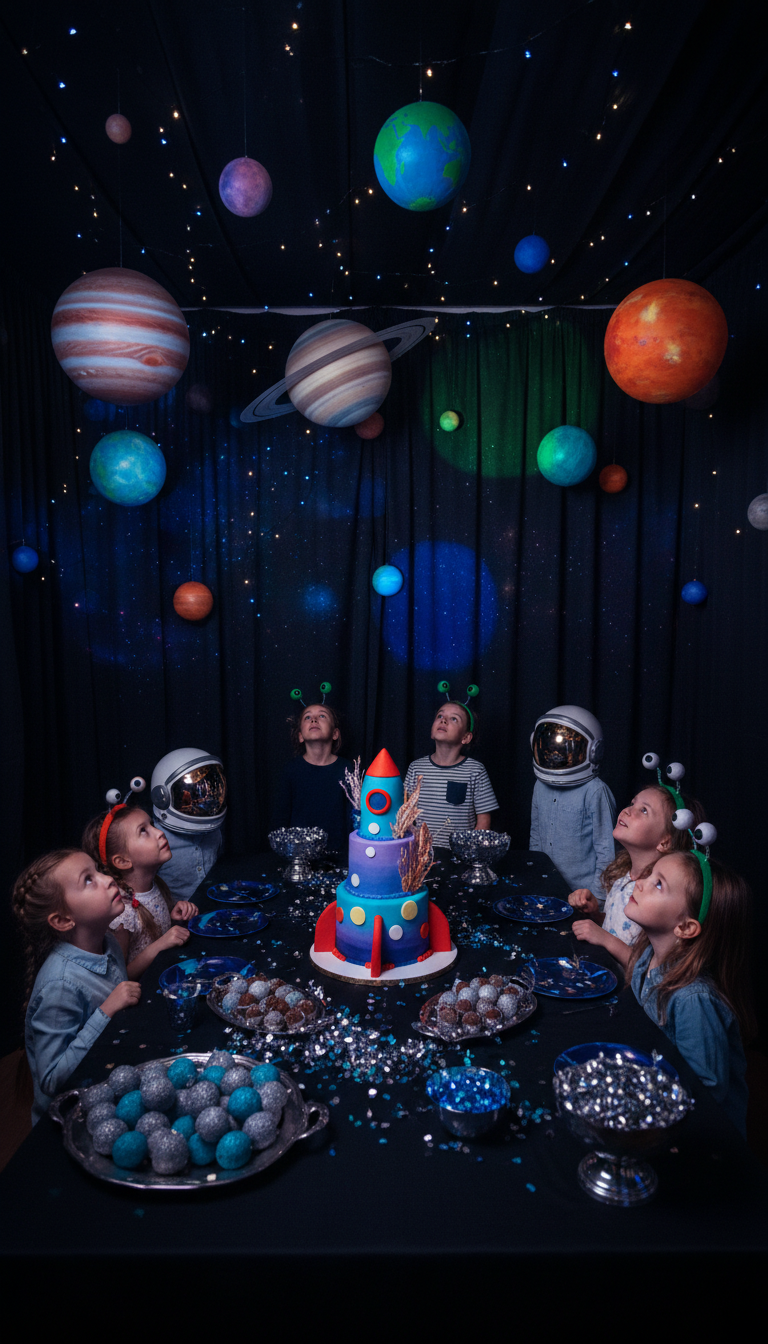 Outer Space Galaxy Adventure