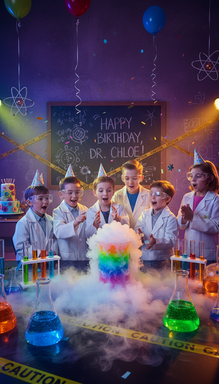 Mad Scientist Lab Experiment