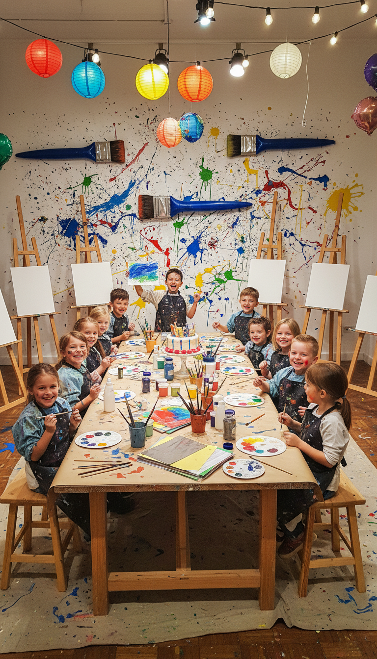 Art Studio Masterpiece Party