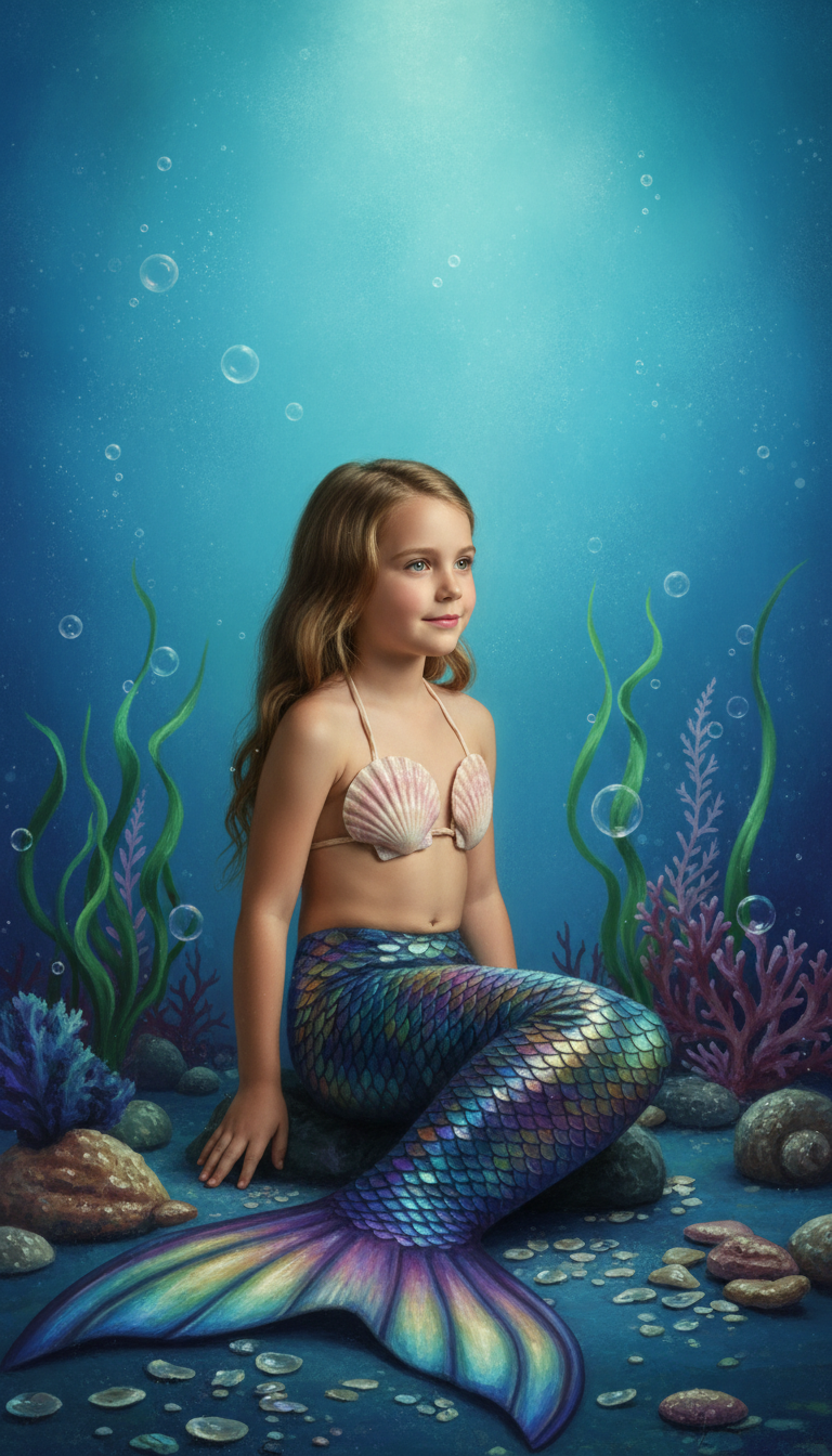 Mystical Mermaid or Merman