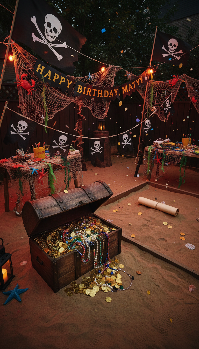 Pirate Treasure Island Hunt