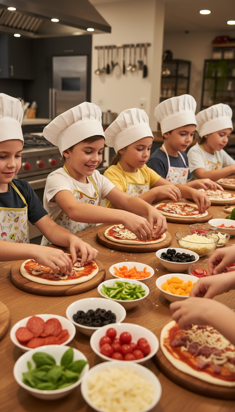 Chef's Special Pizza Creation Station