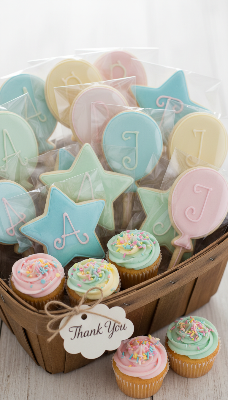 Personalized Cookies or Cupcakes