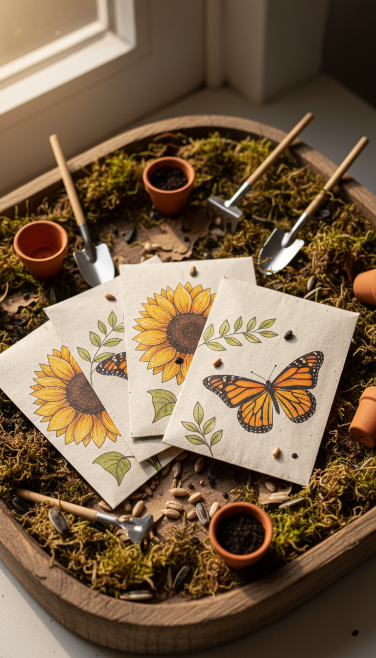 Seed Packets for Little Gardeners