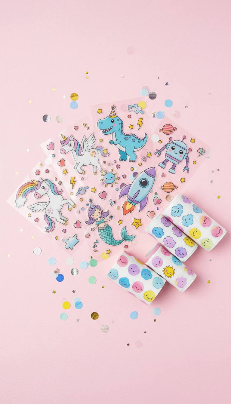 Themed Stickers & Tattoos