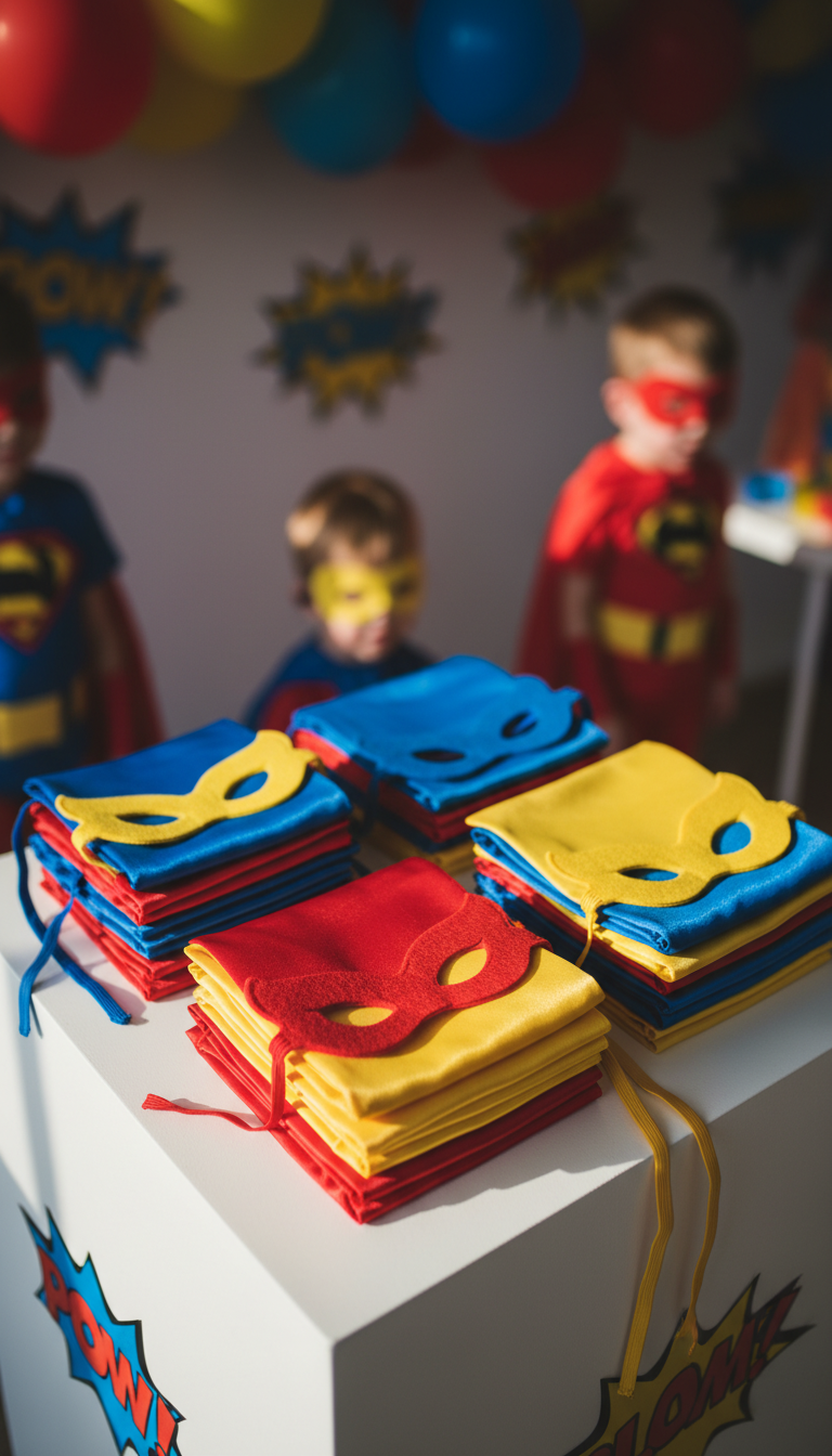 Superhero Capes & Masks