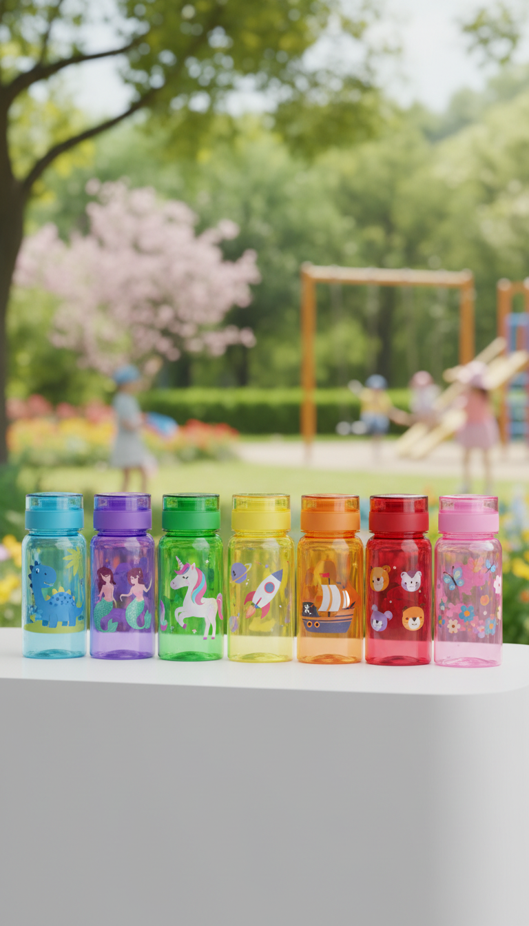 Reusable Themed Water Bottles