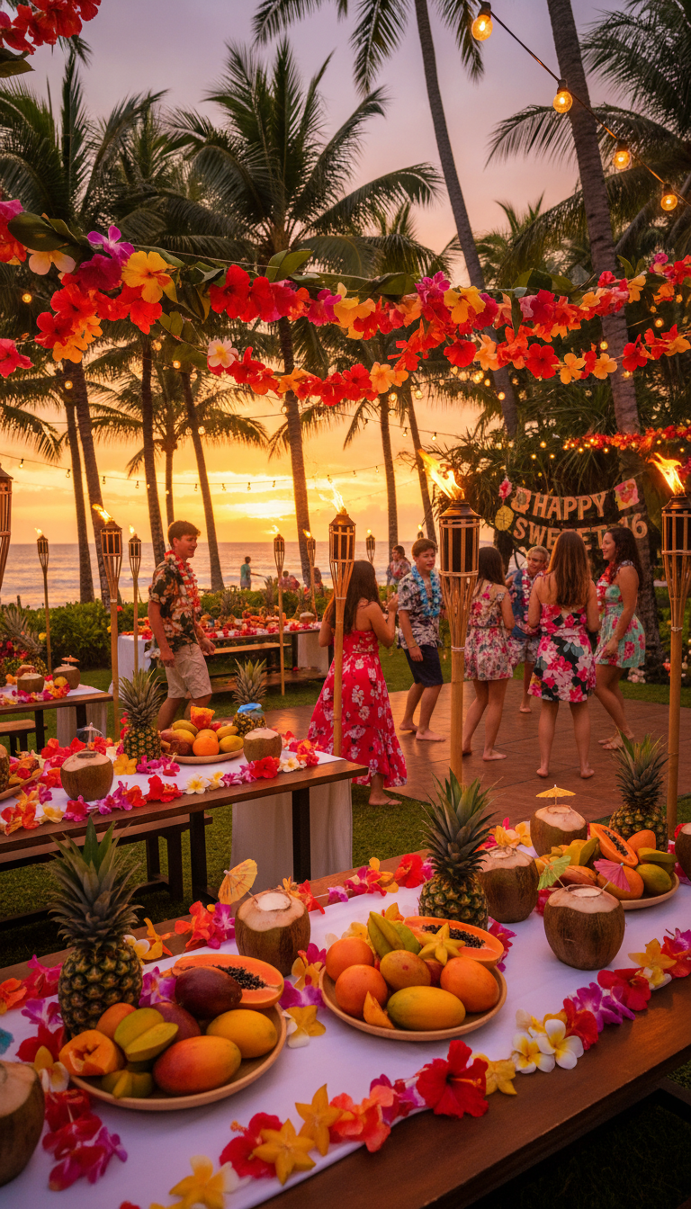 Tropical Luau Paradise