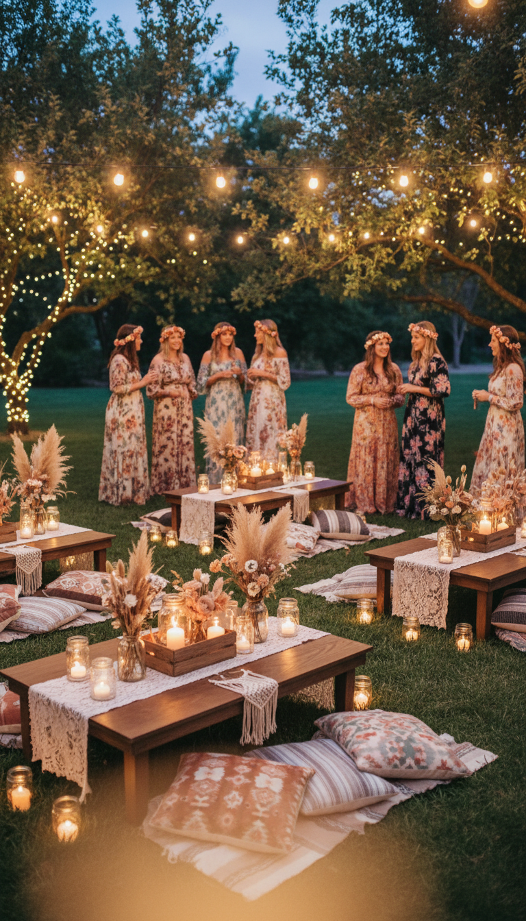 Boho Chic Garden Party