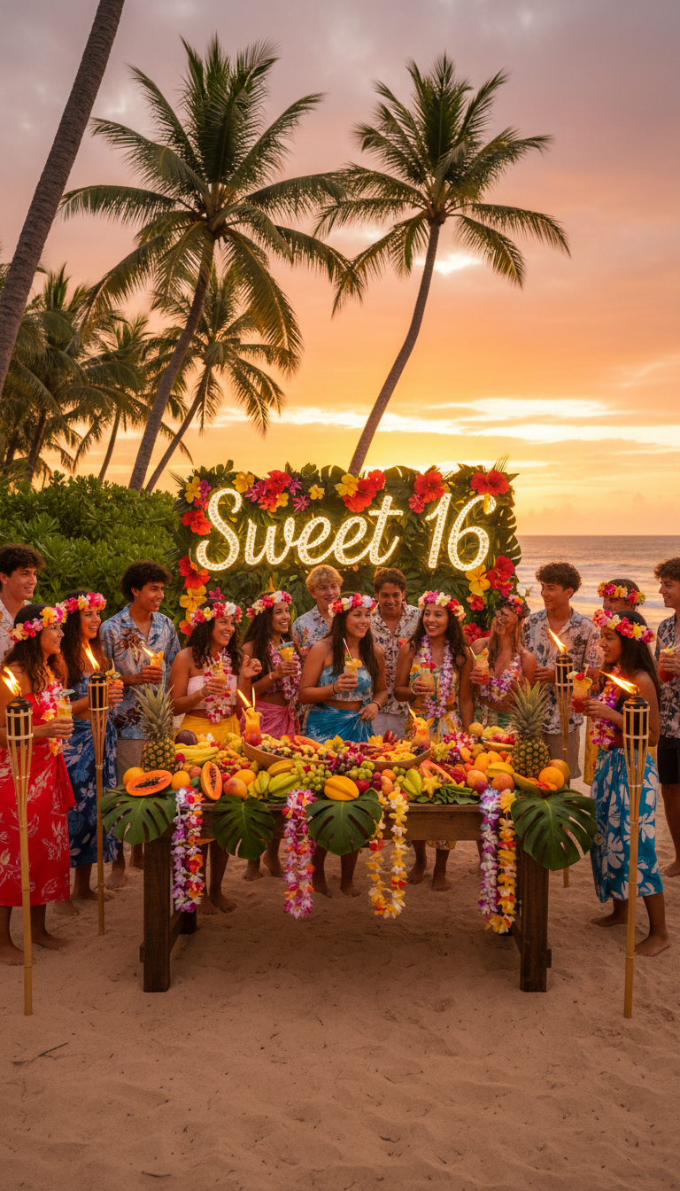 Tropical Luau Paradise