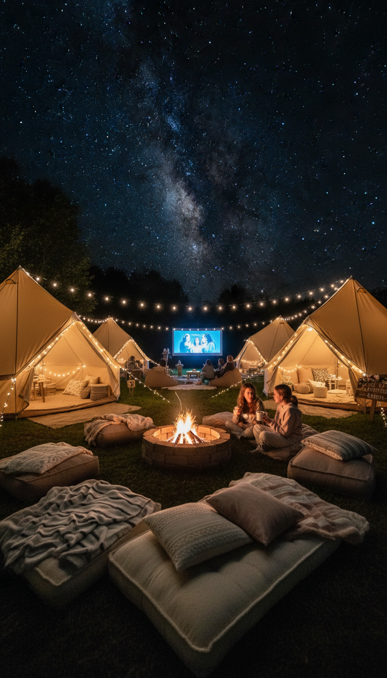 Glam Camping 'Glamping' Adventure