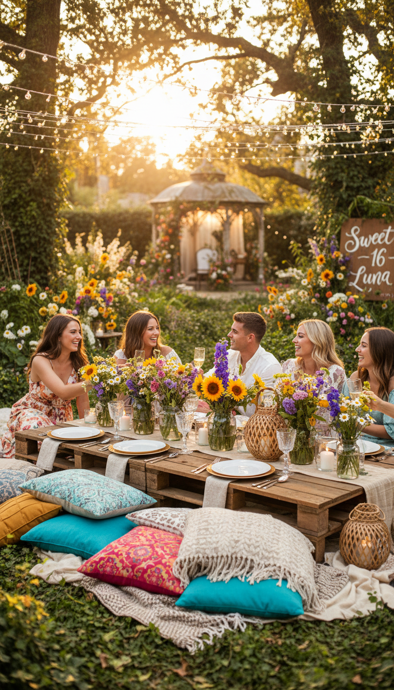 Boho Chic Garden Party
