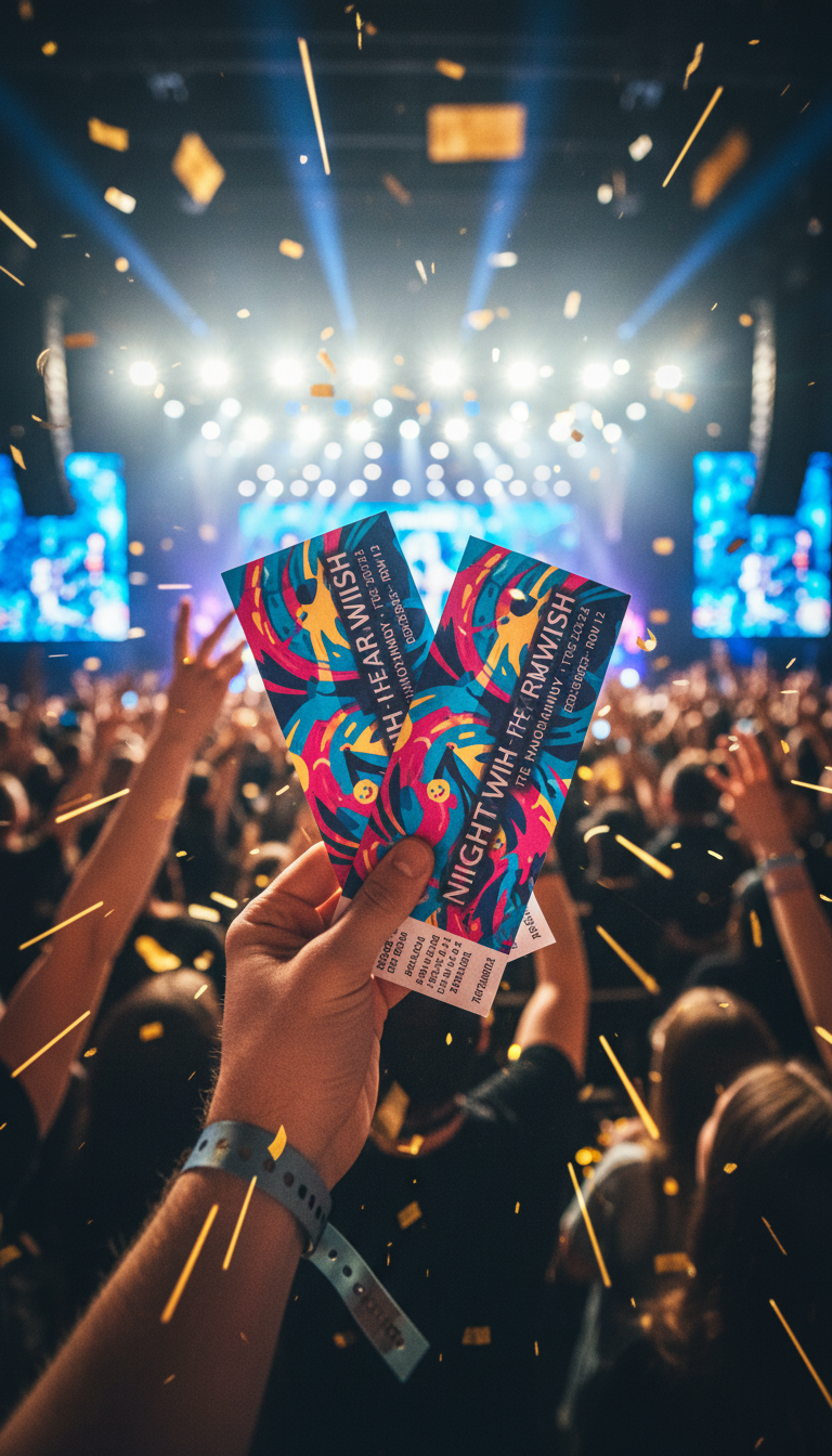 Concert or Event Tickets: Unforgettable Memories