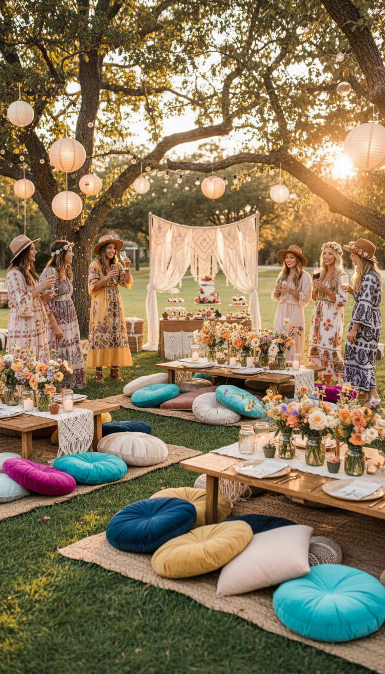 Boho Chic Garden Celebration