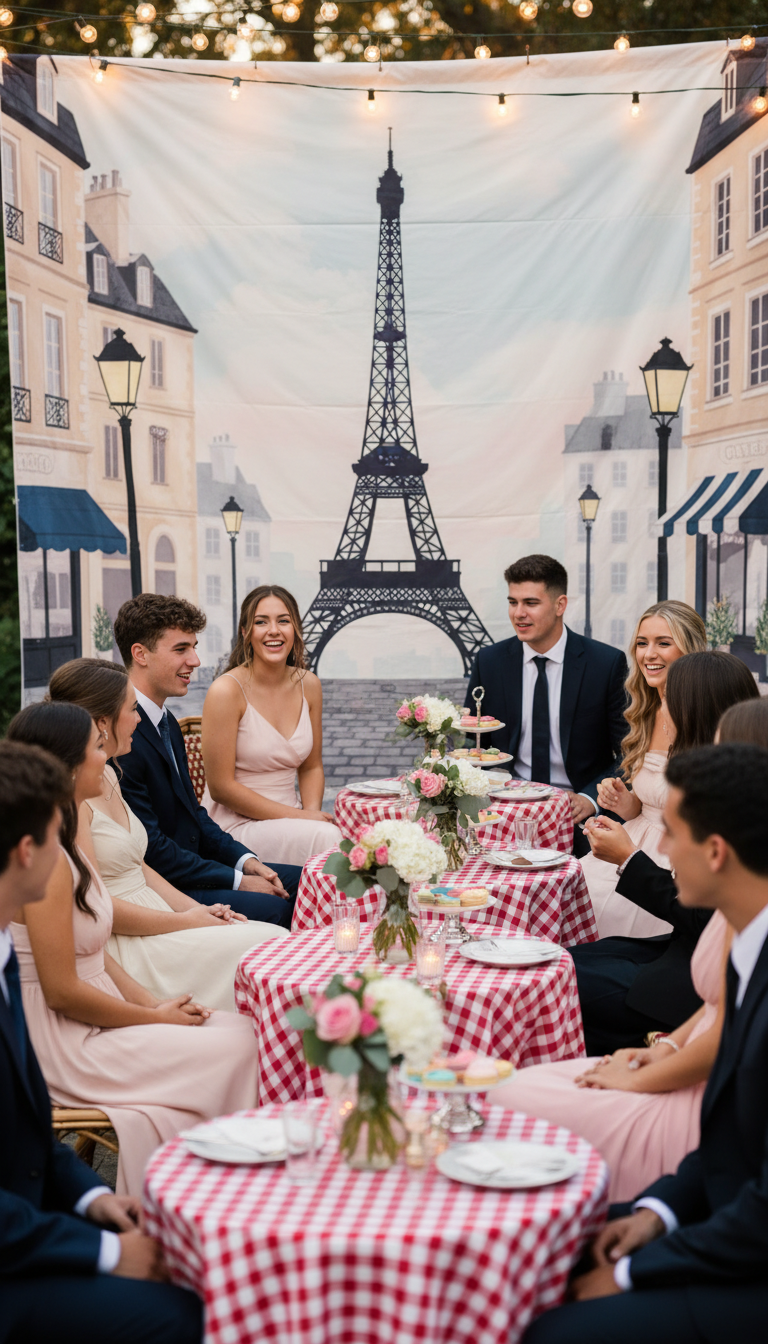 Parisian Cafe Soiree