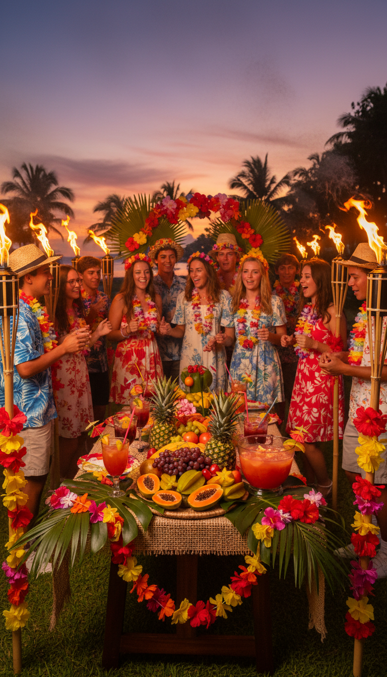 Tropical Luau Paradise