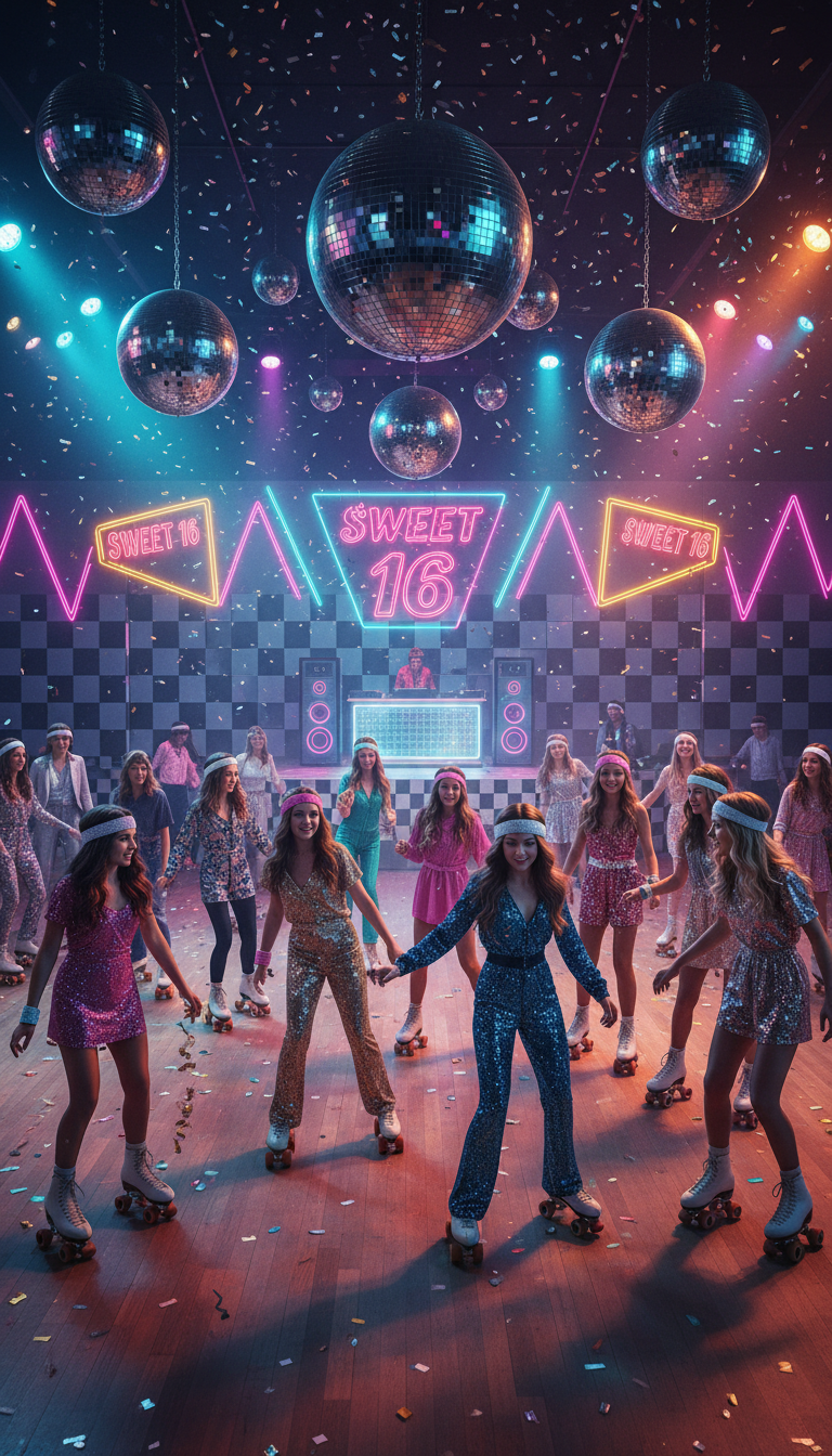 Groove Back in Time: Retro Roller Disco