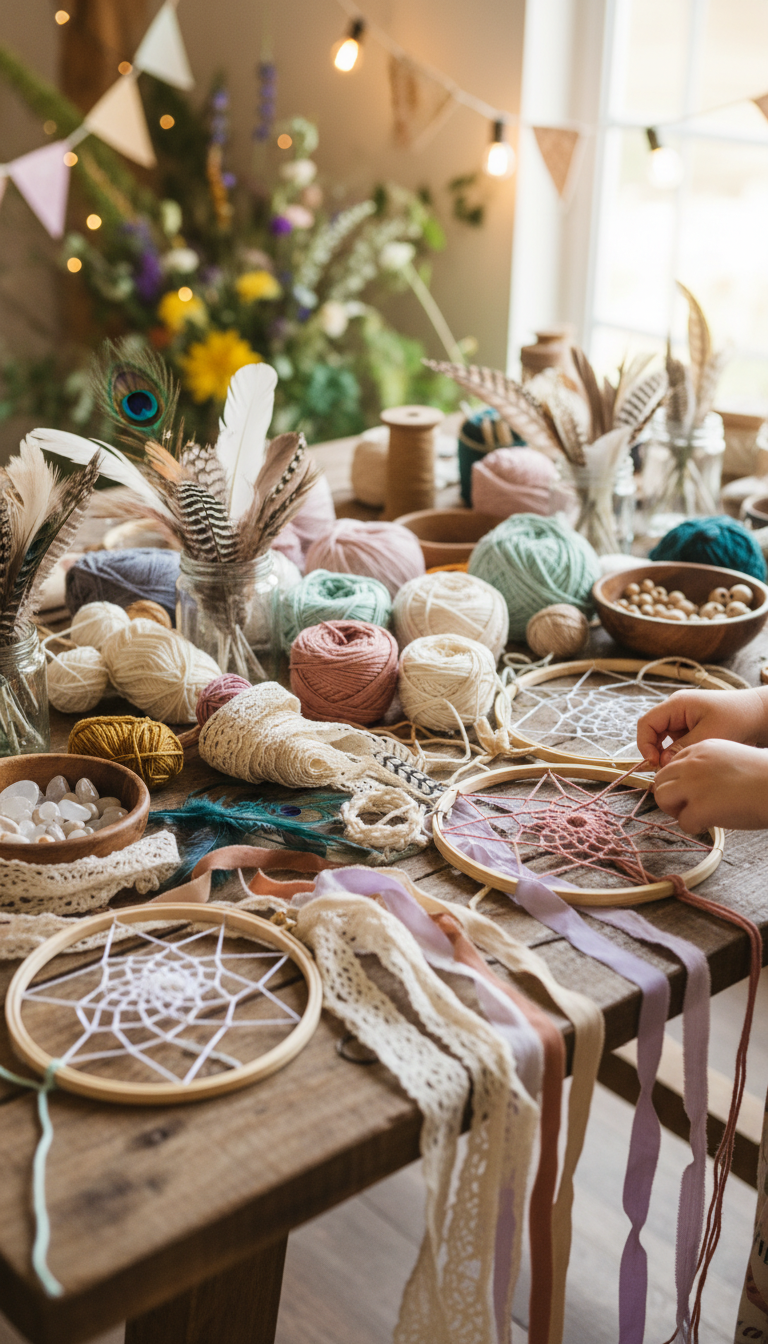 Dream Catcher Making Station