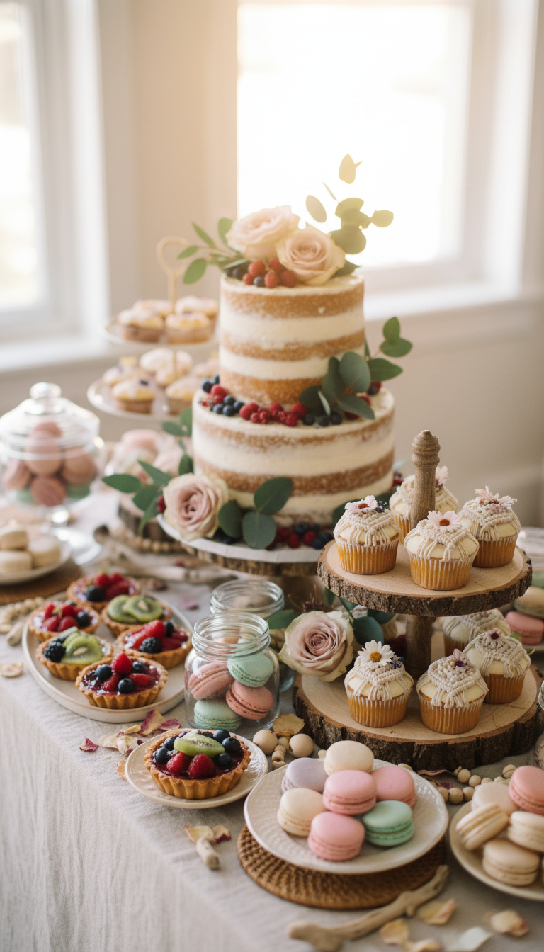 Boho Dessert Table Extravaganza
