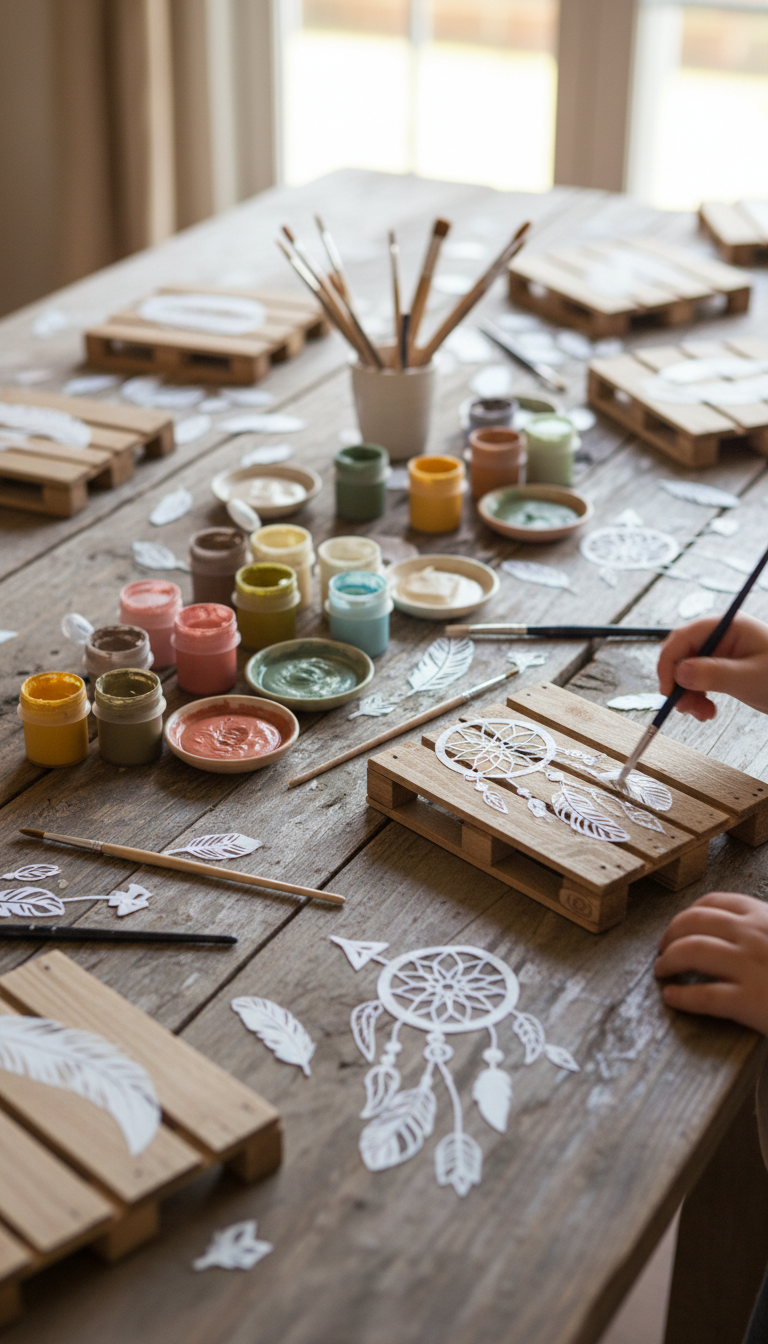 Rustic Pallet Sign Decorating