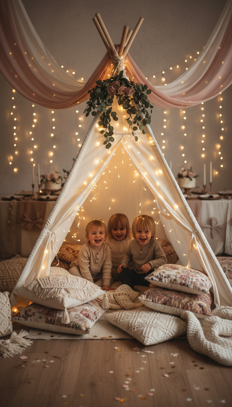 Boho Tent or Teepee Nook